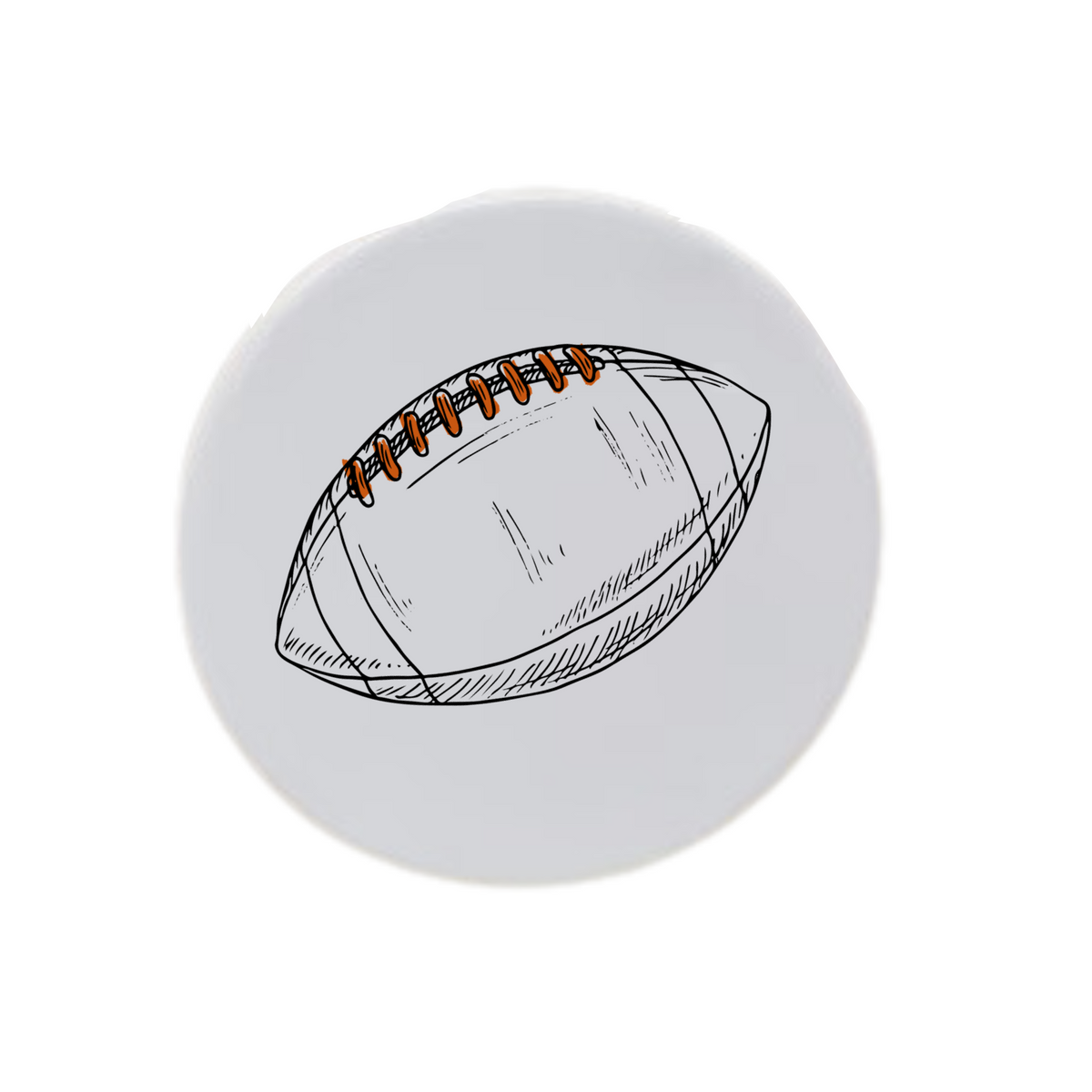 Single Football Disc