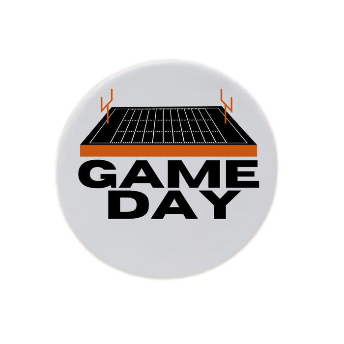 Football Game Day Field Disc