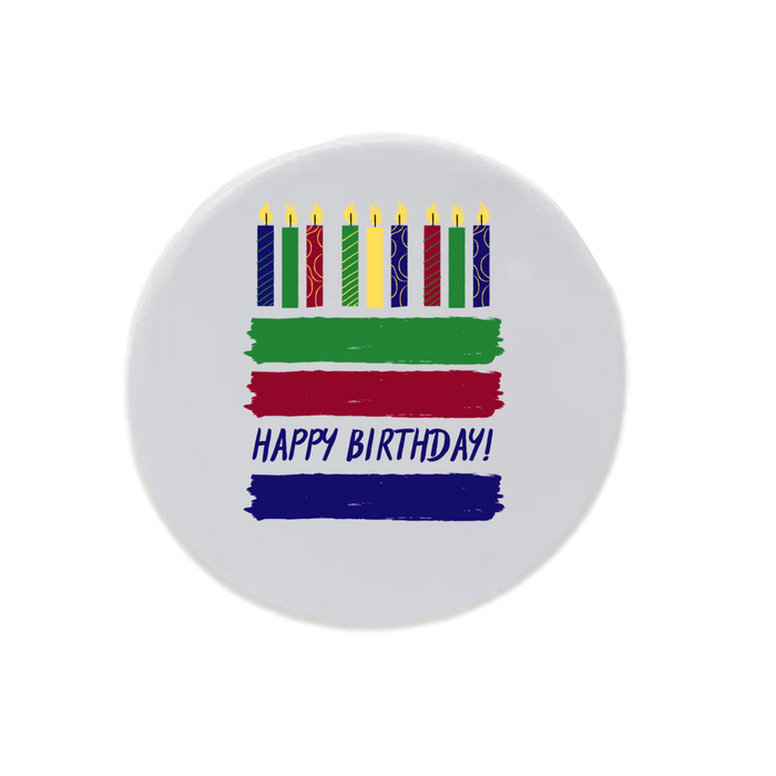 Happy Birthday Primary Colors Disc