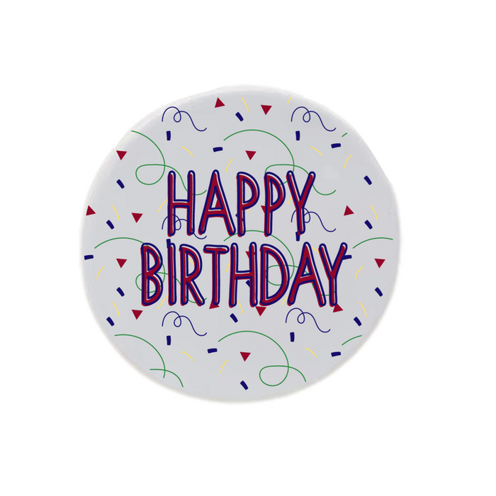 Happy Birthday Confetti Disc