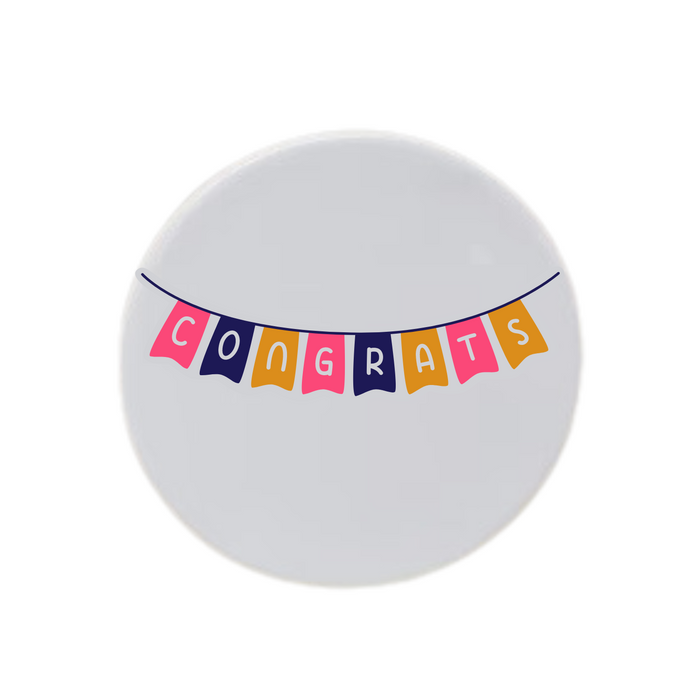 Congrats Banner Disc