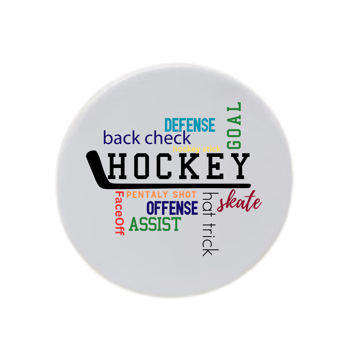 Hockey Words Disc