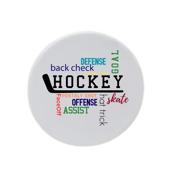 Hockey Words Disc