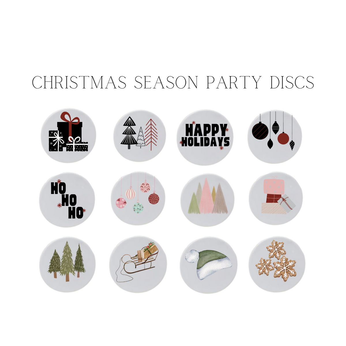 Seasonal Party Discs